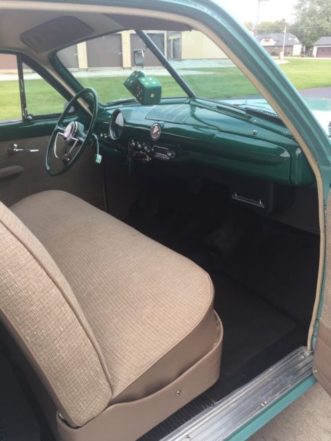 1949 Green Ford Club Coupe