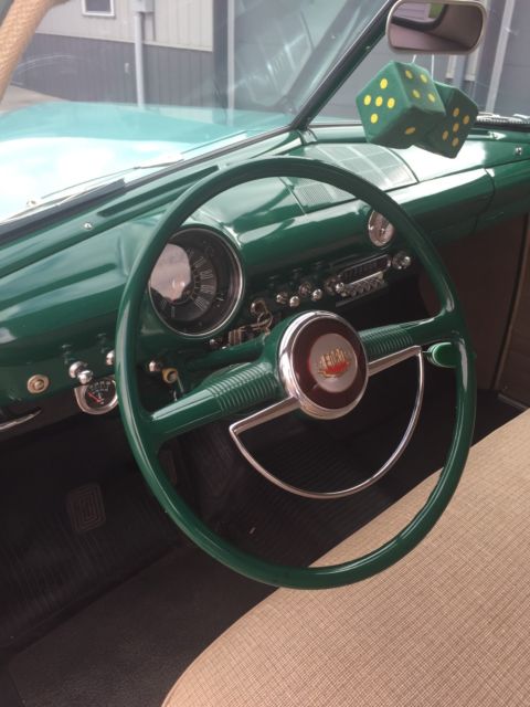 1949 Green Ford Club Coupe