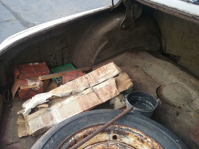 1949 White Studebaker Champion Coupe