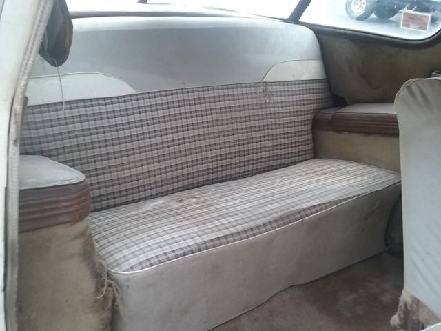 1949 White Studebaker Champion Coupe