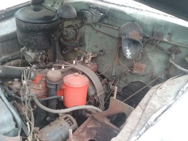 1949 White Studebaker Champion Coupe