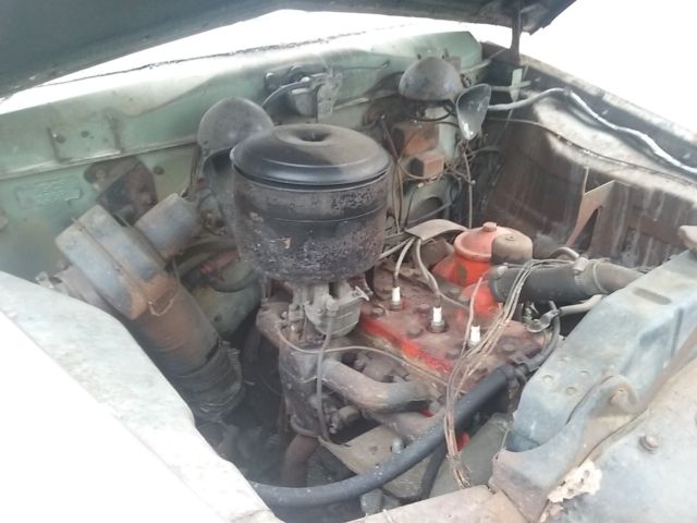 1949 White Studebaker Champion Coupe