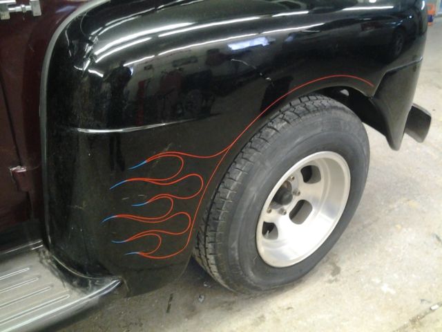 1949 maroon/black Ford Other Pickups Standard Cab Pickup