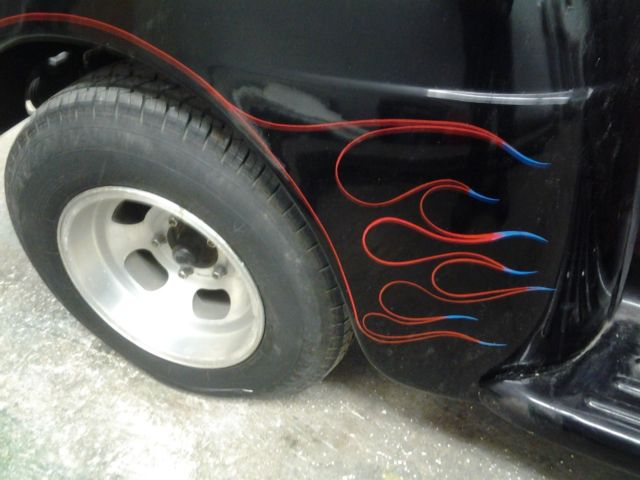 1949 maroon/black Ford Other Pickups Standard Cab Pickup