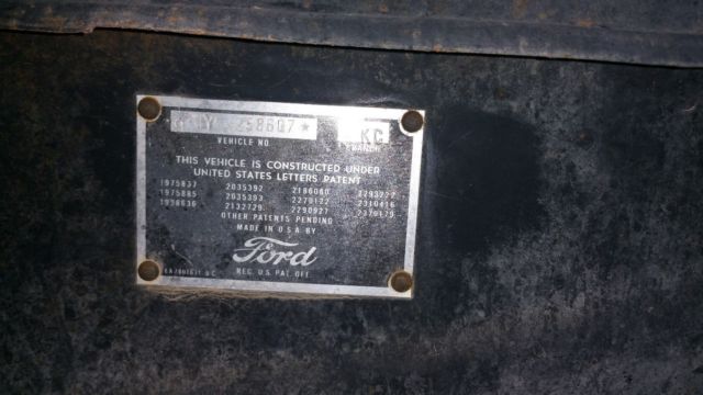 1949 Red Ford Other