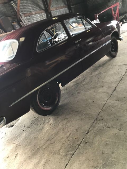 1949 MAROON Ford Fairlane Sedan
