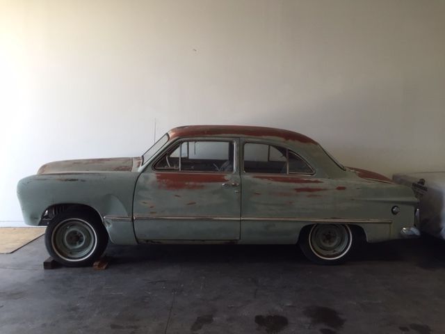 1949 Blue Ford 2 DR sedan Sedan