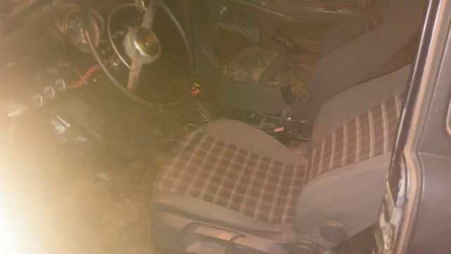 1949 Black Ford Tudor sedan Coupe