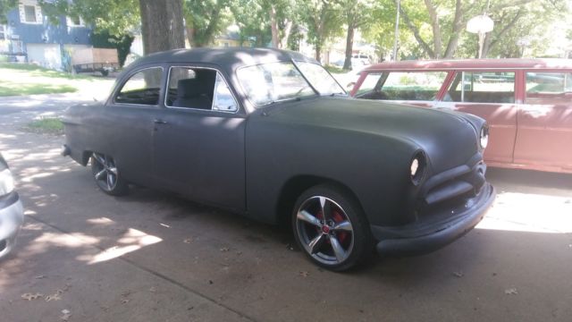 1949 Black Ford Tudor sedan Coupe