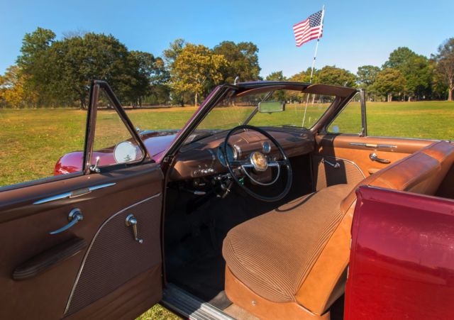 1949 Midland Maroon Ford Custom Convertible Convertible