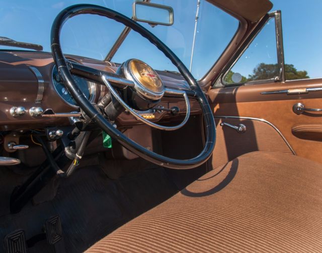 1949 Midland Maroon Ford Custom Convertible Convertible