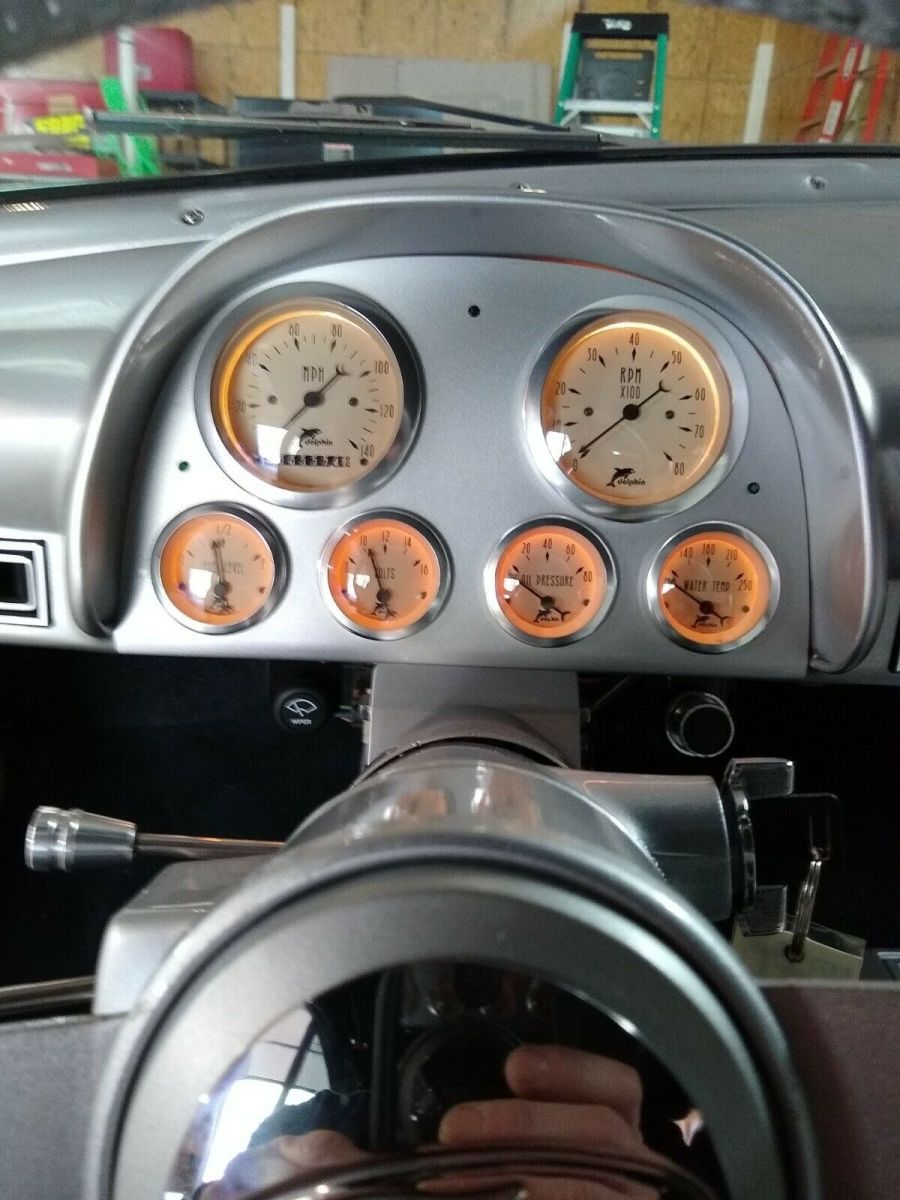 1949 Blue Ford Deluxe Convertible