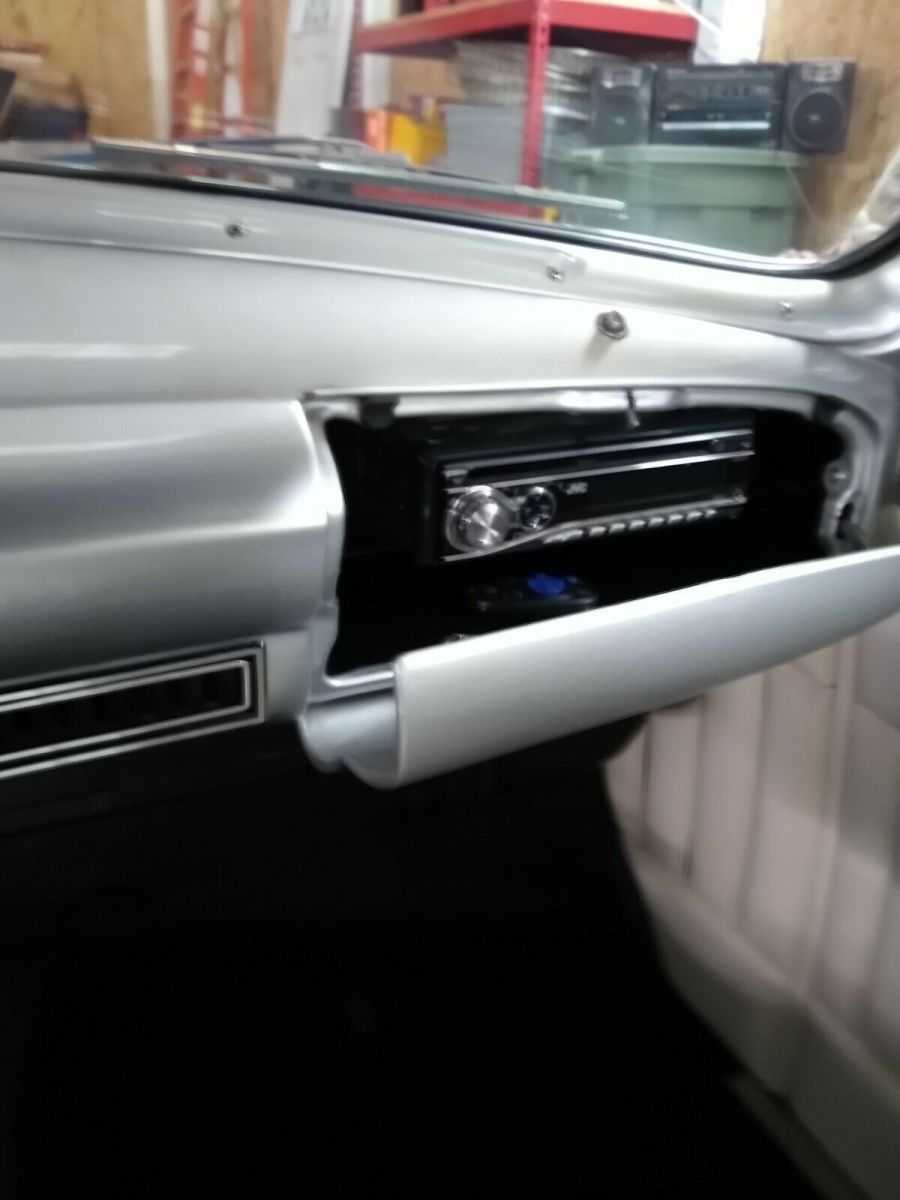 1949 Blue Ford Deluxe Convertible