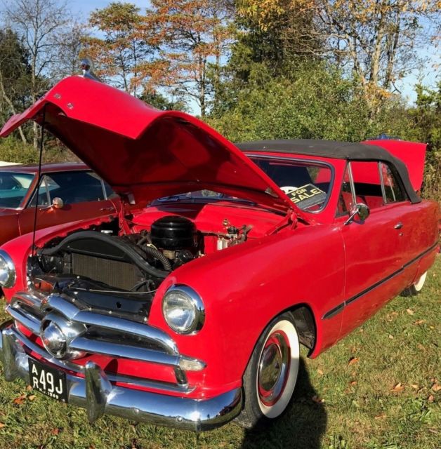 1949 Red Ford Other Convertible