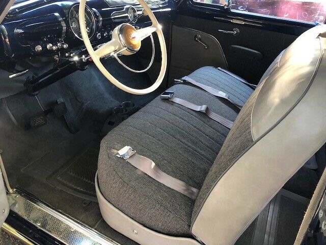 1949 Blue Ford Custom Coupe