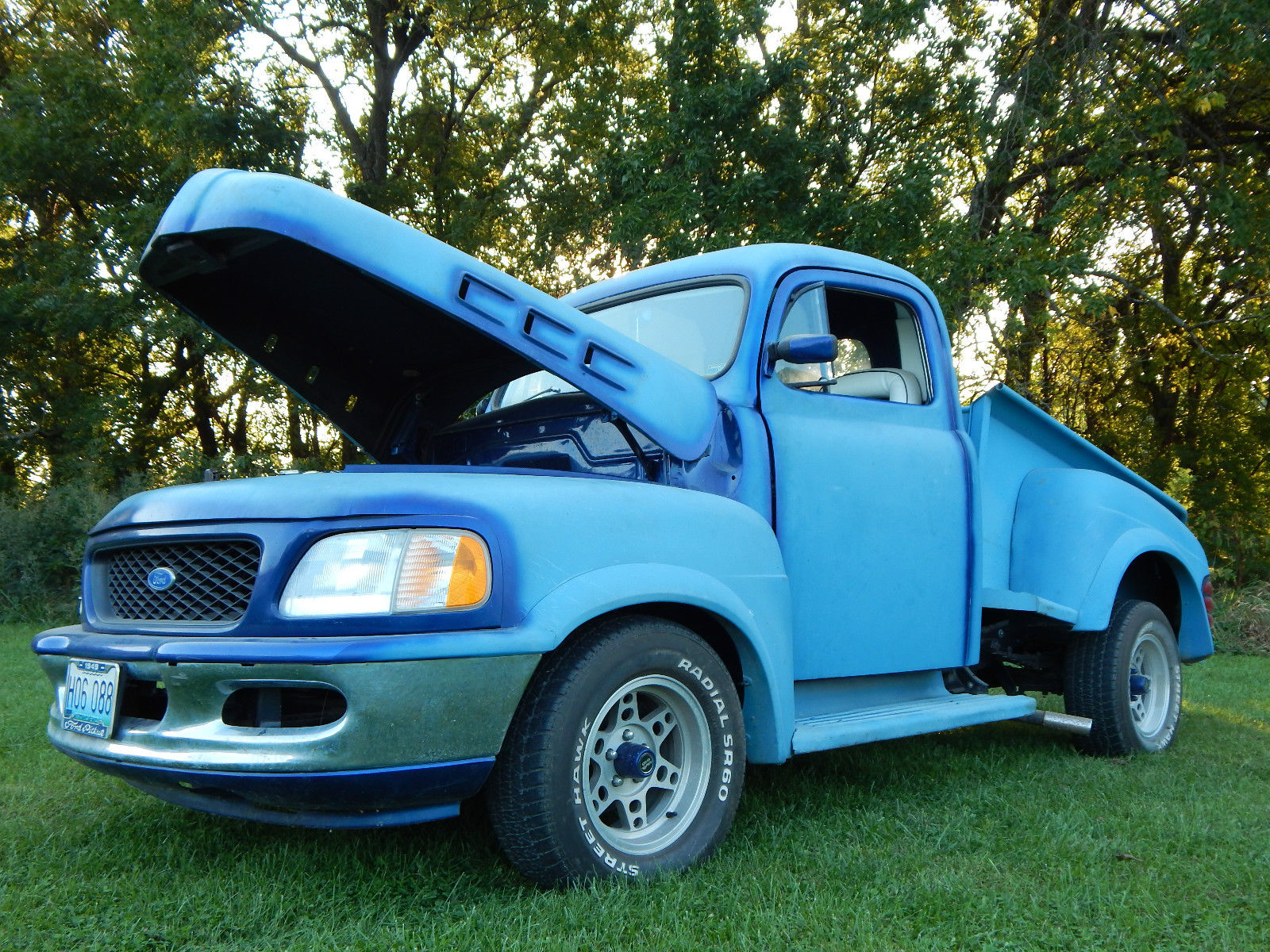 1949 Primer Blue Ford Other Pickups Standard Cab Pickup