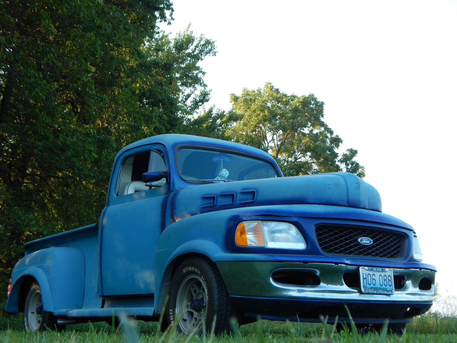 1949 Primer Blue Ford Other Pickups Standard Cab Pickup