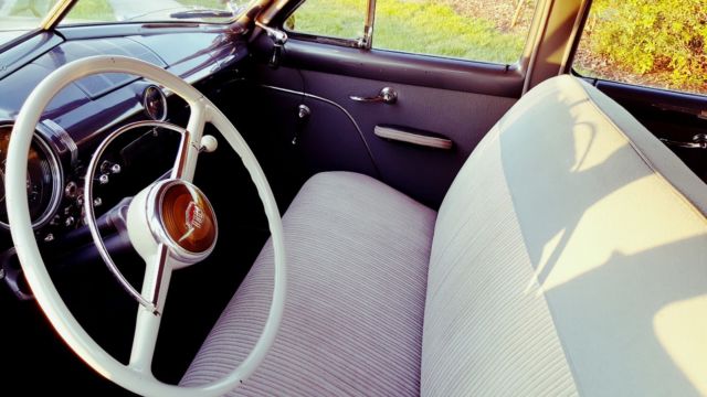 1949 Green Ford Deluxe Coupe