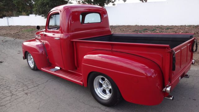 1949 Red Ford Other Pickups Standard Cab Pickup