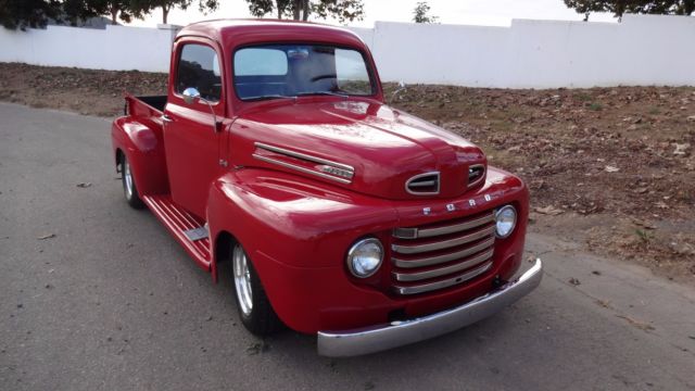 1949 Red Ford Other Pickups Standard Cab Pickup