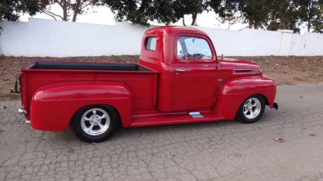 1949 Red Ford Other Pickups Standard Cab Pickup