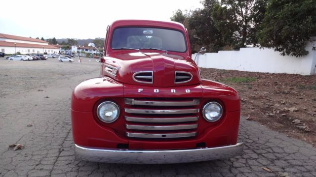 1949 Red Ford Other Pickups Standard Cab Pickup