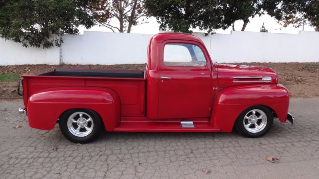 1949 Red Ford Other Pickups Standard Cab Pickup