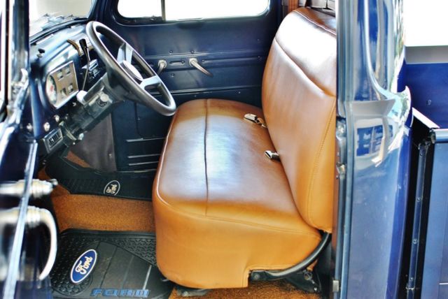 1949 Blue Ford F-1 Custom Pickup --