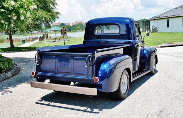 1949 Blue Ford F-1 Custom Pickup --