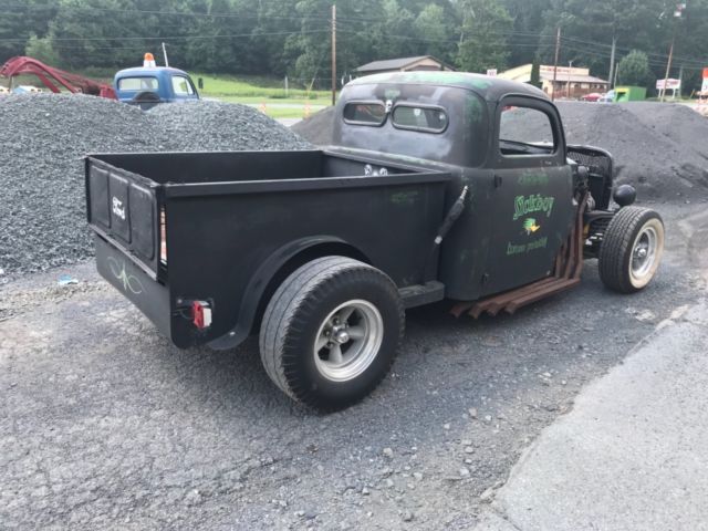 1949 Black Ford F-100 Standard Cab Pickup