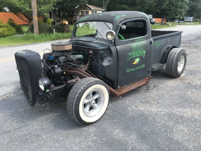 1949 Black Ford F-100 Standard Cab Pickup