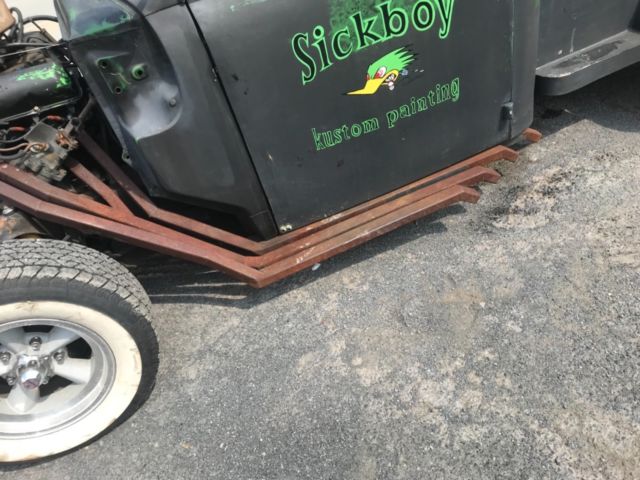1949 Black Ford F-100 Standard Cab Pickup