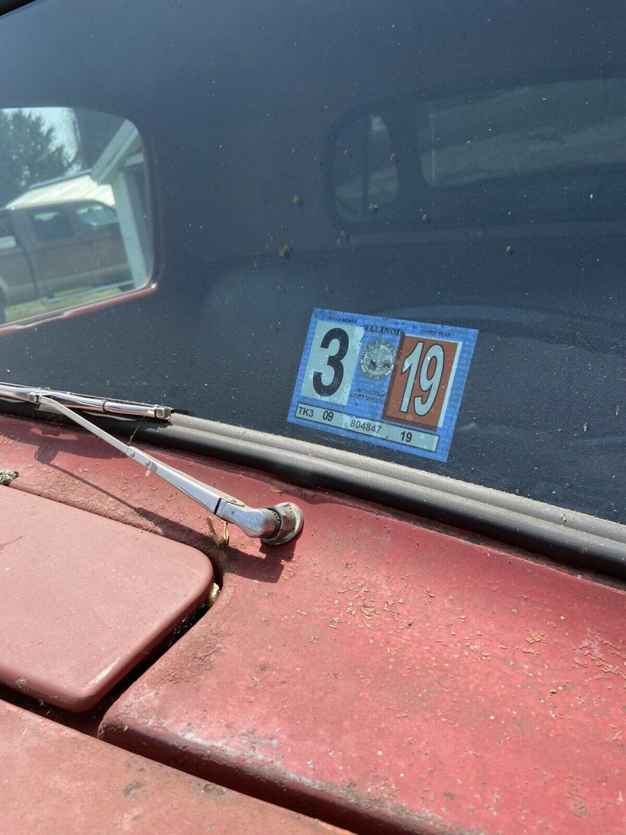 1949 Red Ford F-Series
