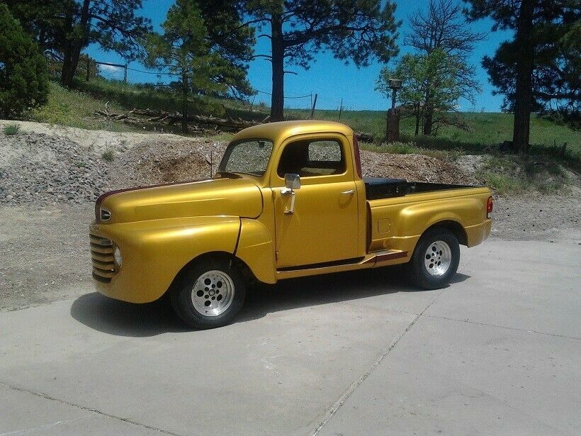 1949 Gold Ford F-100 Standard Cab Pickup