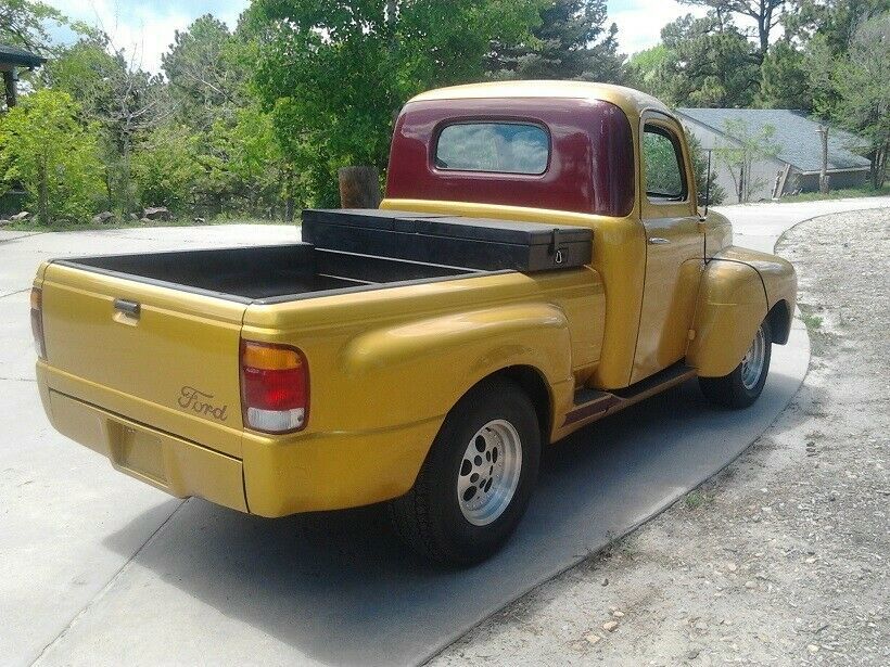 1949 Gold Ford F-100 Standard Cab Pickup