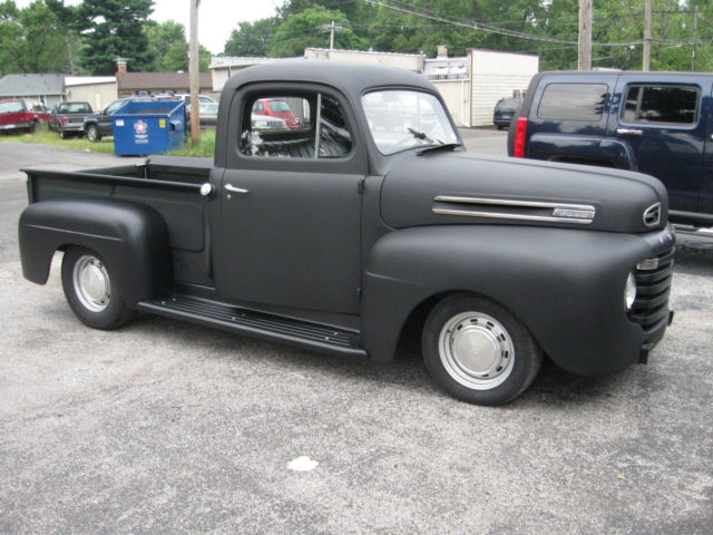 1949 Black Ford F-100 Standard Cab Pickup