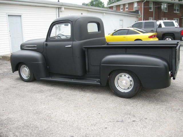 1949 Black Ford F-100 Standard Cab Pickup