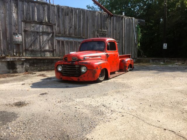 1949 Orange Ford Other Pickups