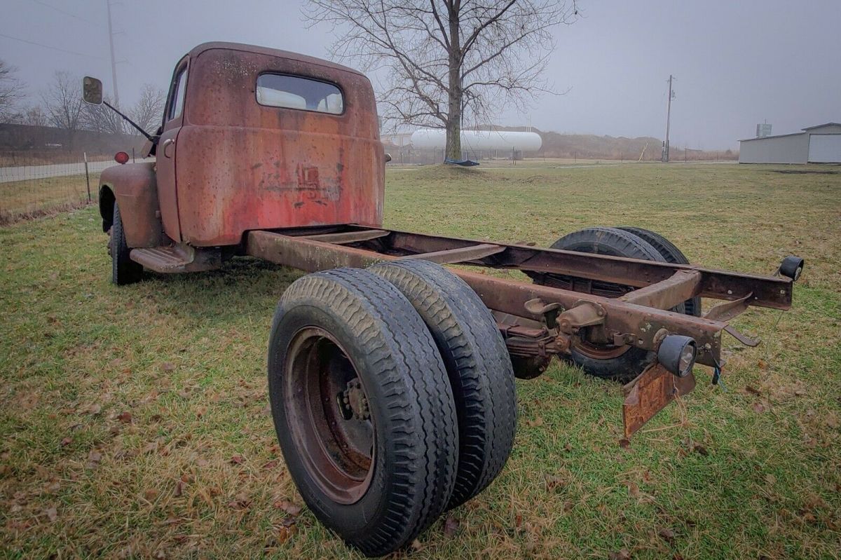 1949 Red Ford Other Pickups Cab & Chassis