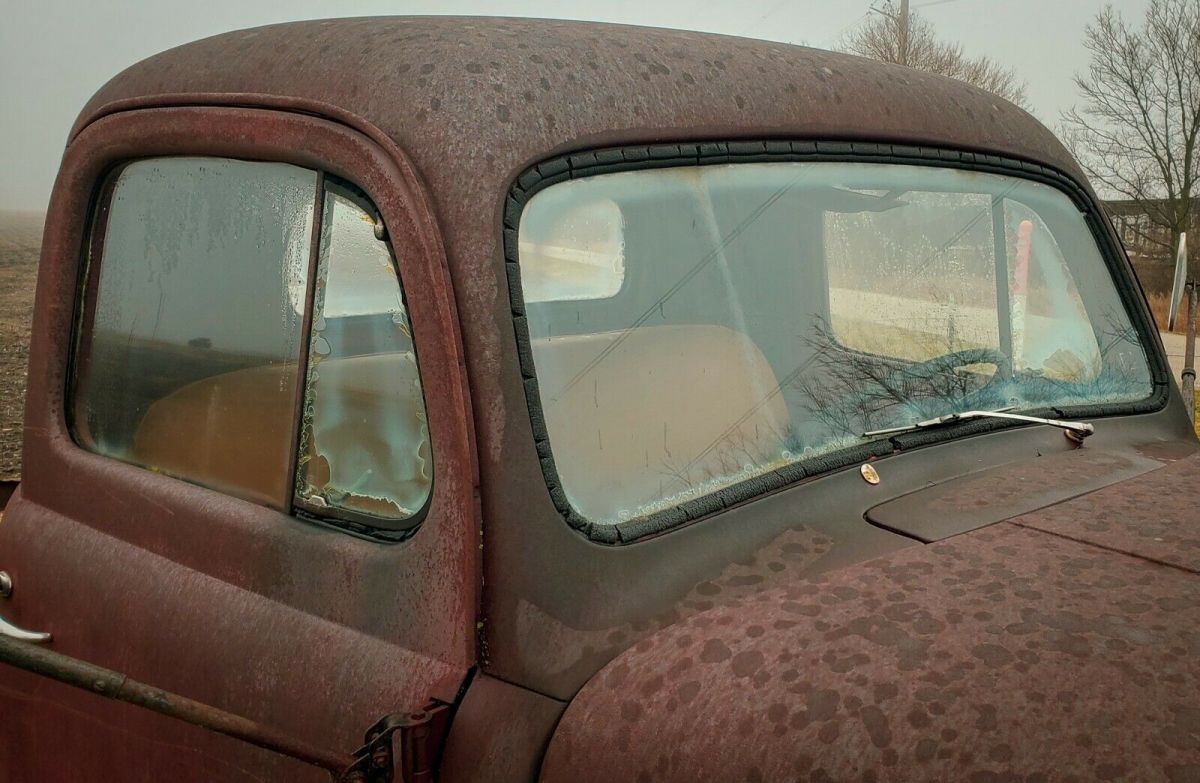 1949 Red Ford Other Pickups Cab & Chassis