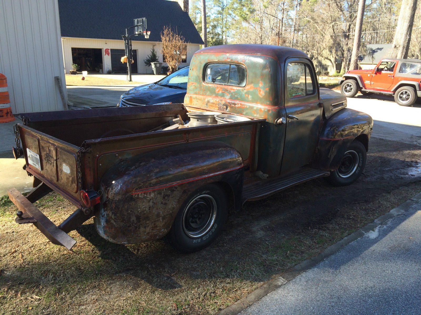 1949 black / rust Ford Other U/K