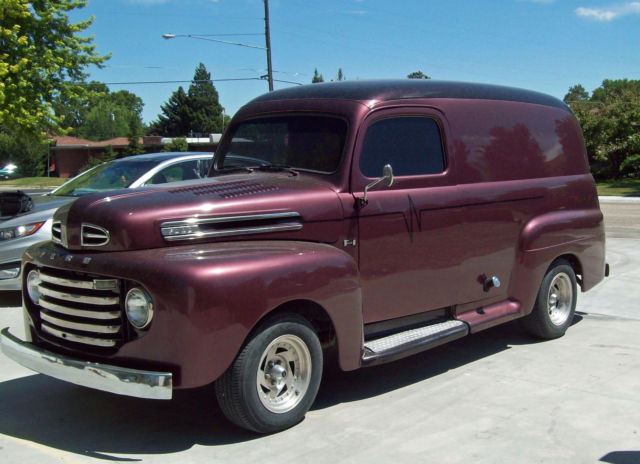 1949 Red Maple with Black Cherry Top Ford Other Panel