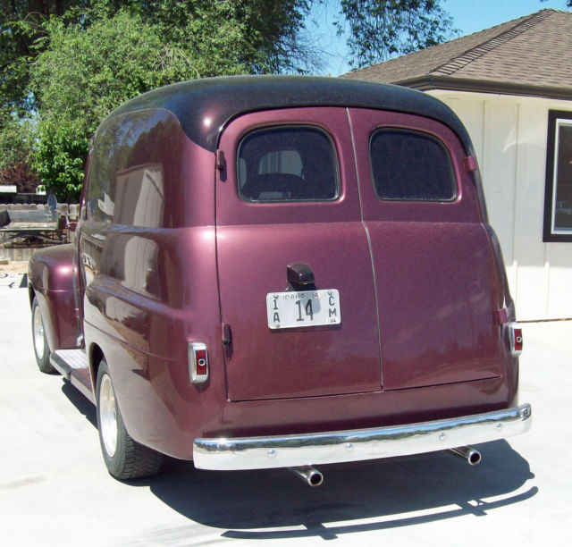 1949 Red Maple with Black Cherry Top Ford Other Panel