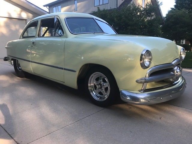 1949 yellow/green Ford Other Sedan