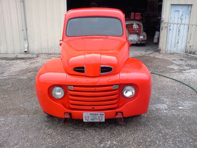 1949 Red Ford Other Pickups step side