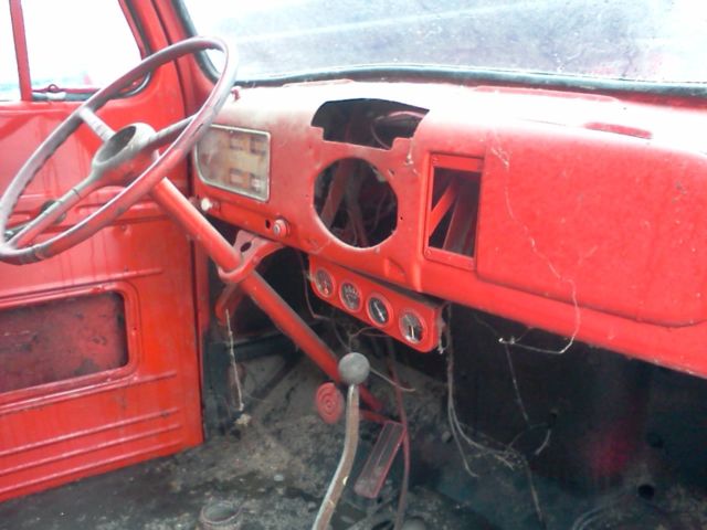 1949 Red Ford Other Pickups step side