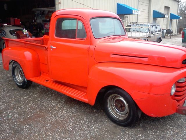 1949 Red Ford Other Pickups step side
