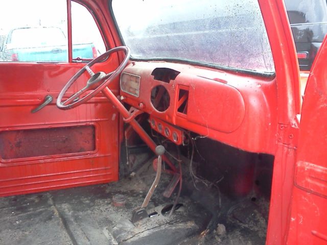 1949 Red Ford Other Pickups step side