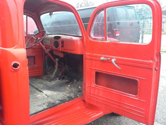 1949 Red Ford Other Pickups step side