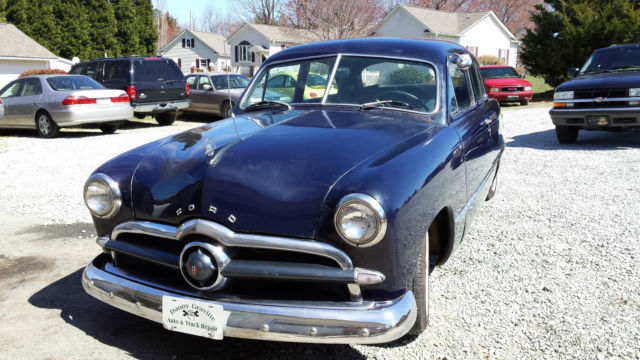 1949 Dark Blue Ford Other Sedan
